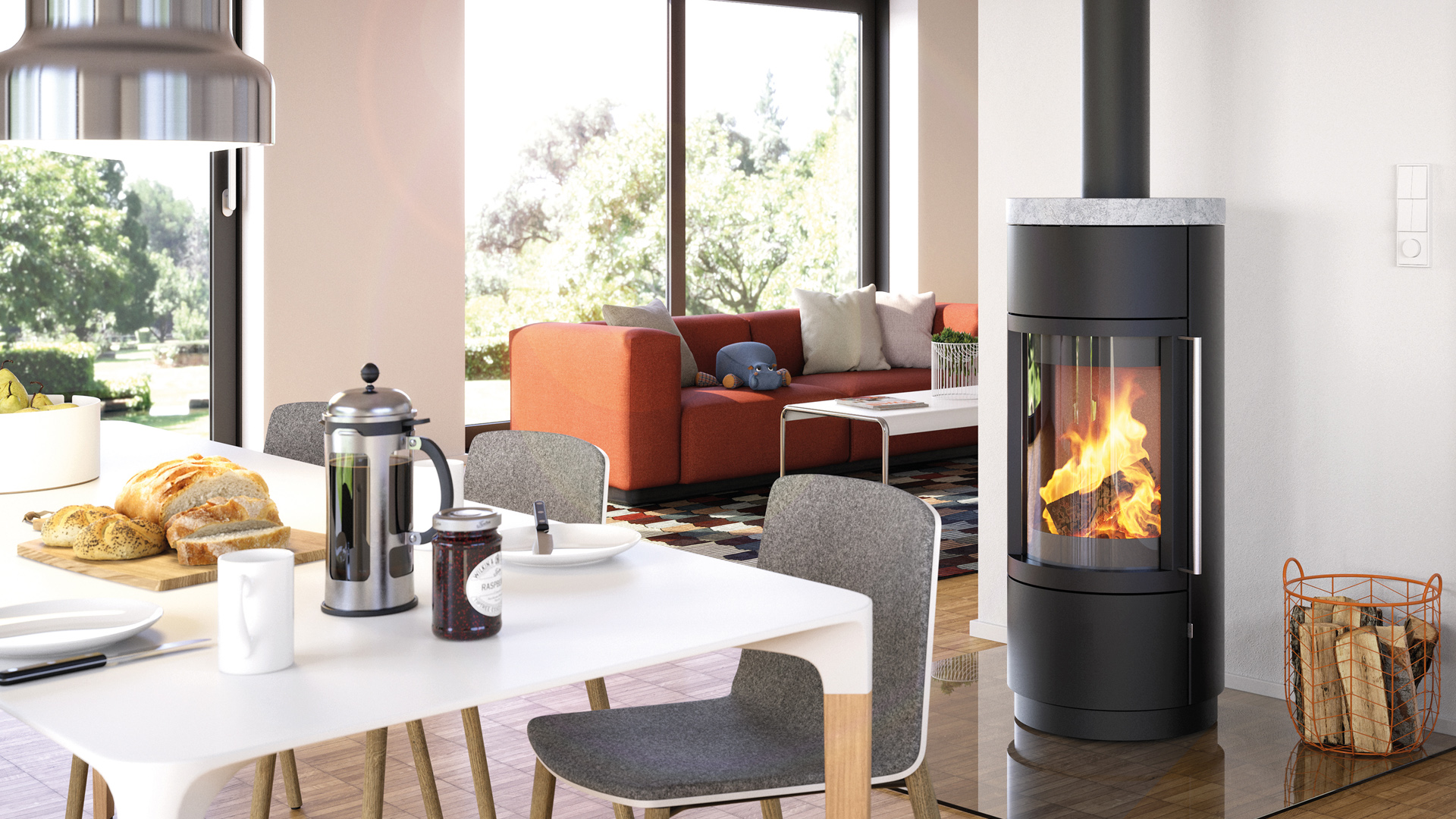 Sommer. Der beste Zeitpunkt, sich um einen Kaminofen zu kümmern. Klingt ungewöhnlich, ist aber genau richtig: Wer jetzt plant, hat im Winter keinen Stress, sondern einfach ein warmes, gemütliches Zuhause. #kamin #ofen #kaminofen