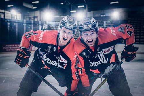 Löwen-Frankfurt-Eishockey