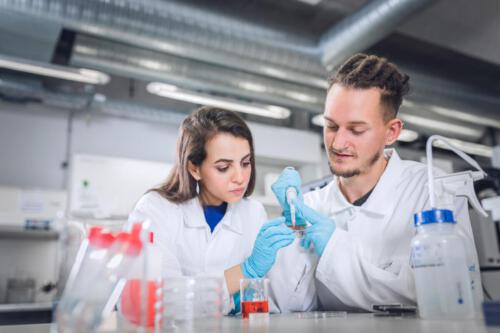 Laborfotografie im Technologie- und Materialentwicklungsbereich